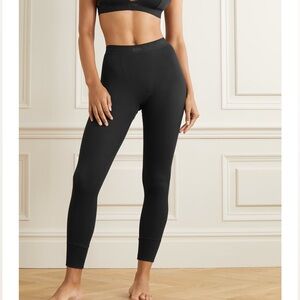 SKIMS Thermal Ribbed Cotton Legging Soot